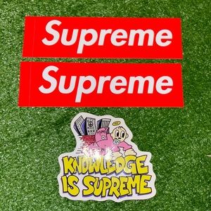 x3 Supreme Stickers🆕